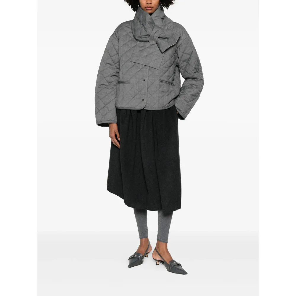 Grey Wool-Blend Coat sold by Lord & Taylor product image thumbnail 3