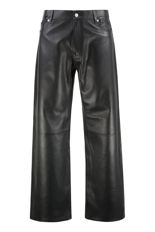 Faux Leather Trousers sold by Lord & Taylor