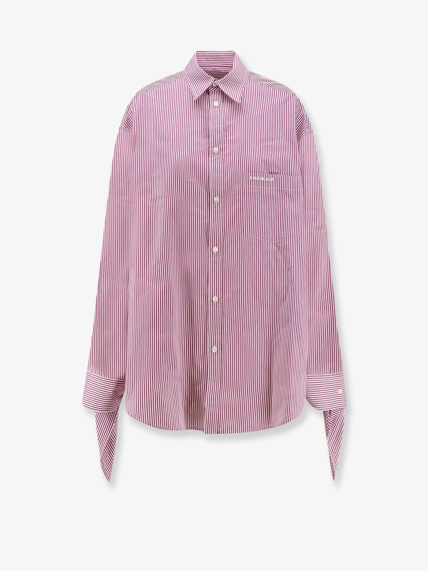 Knotted Cuffs Cotton Shirt sold by Lord & Taylor
