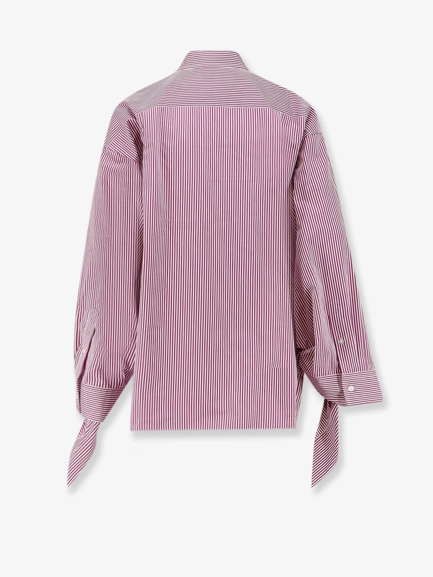 Knotted Cuffs Cotton Shirt sold by Lord & Taylor product image thumbnail 2