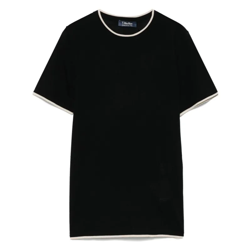 Max Mara Black T-Shirt sold by Lord & Taylor