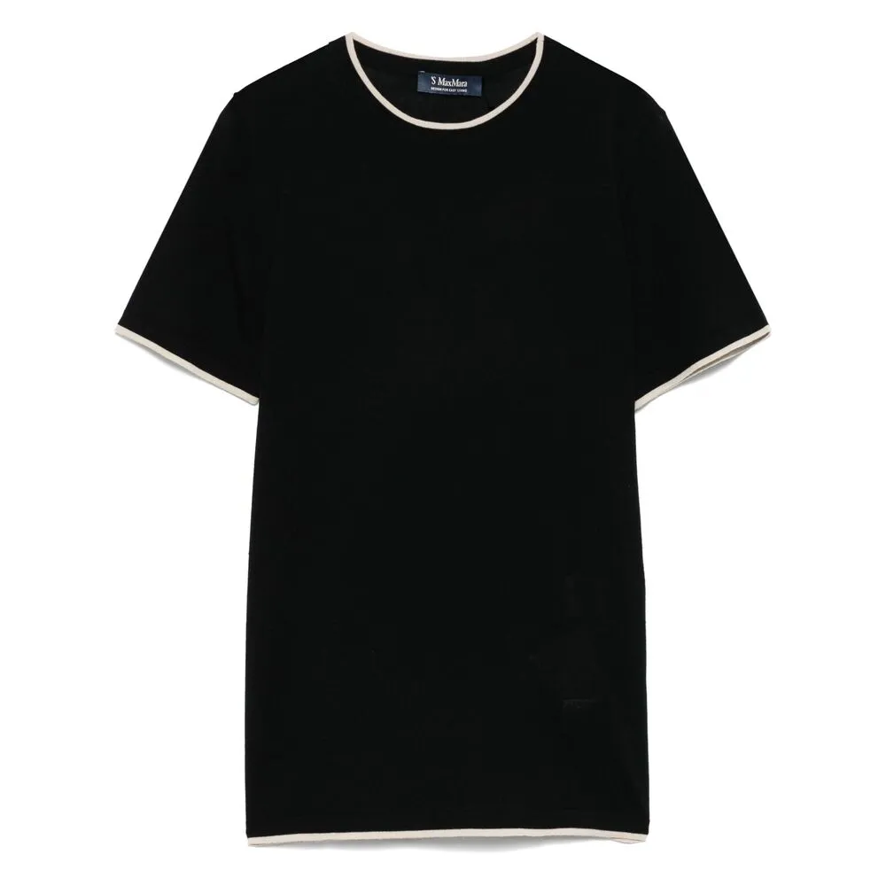 Max Mara Black T-Shirt sold by Lord & Taylor
