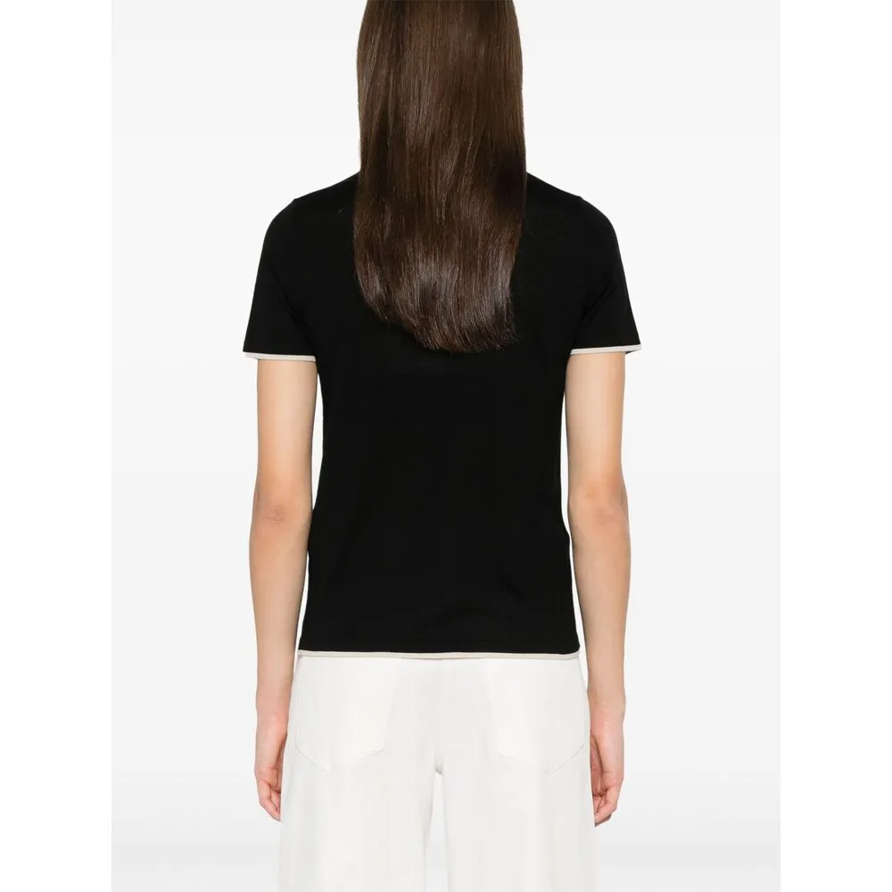 Max Mara Black T-Shirt sold by Lord & Taylor product image thumbnail 2