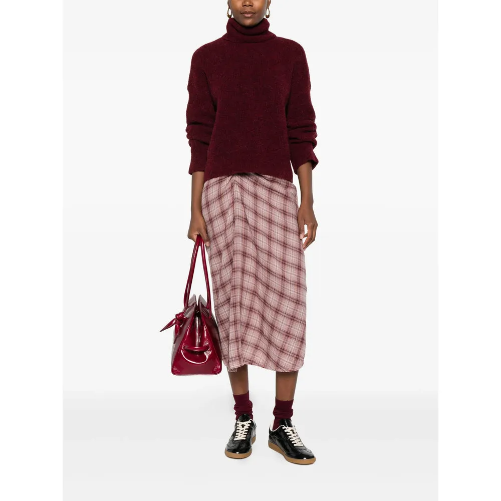 Burgundy Turtleneck Sweater sold by Lord & Taylor product image thumbnail 4