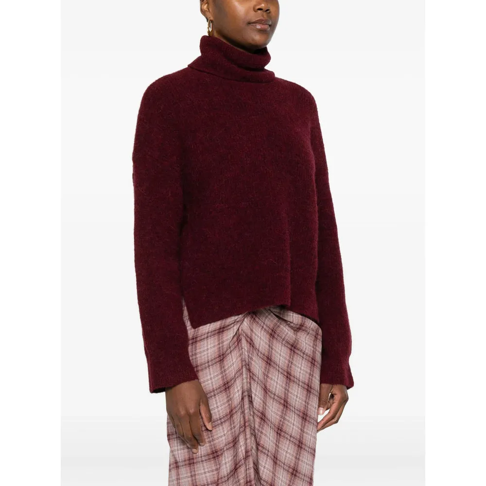 Burgundy Turtleneck Sweater sold by Lord & Taylor product image thumbnail 3