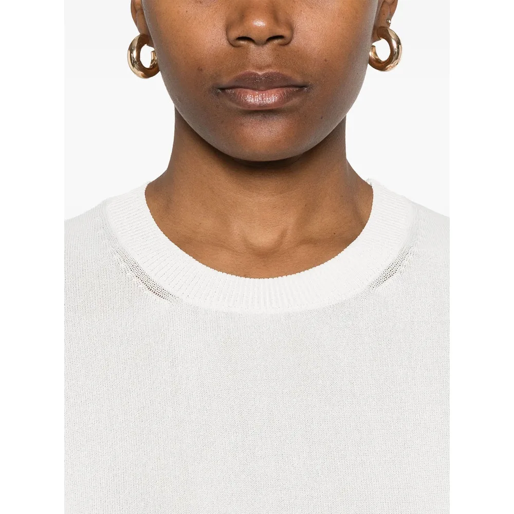 Max Mara Crew Neck T-Shirt sold by Lord & Taylor product image thumbnail 3