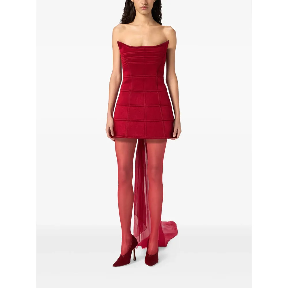 Blumarine Red Strapless Dress sold by Lord & Taylor product image thumbnail 2