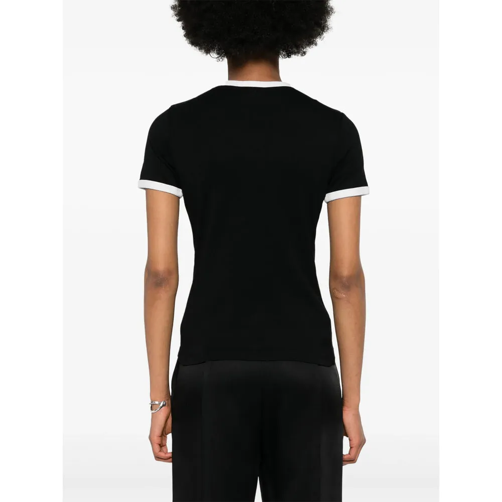 Courrèges Black T-Shirt sold by Lord & Taylor product image thumbnail 3