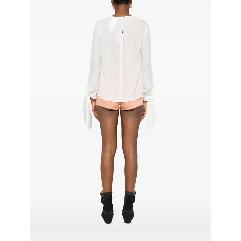 Max Mara Studio Gathered Neckline Shirt sold by Lord & Taylor product image thumbnail 2