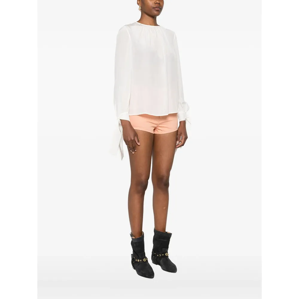 Max Mara Studio Gathered Neckline Shirt sold by Lord & Taylor product image thumbnail 3