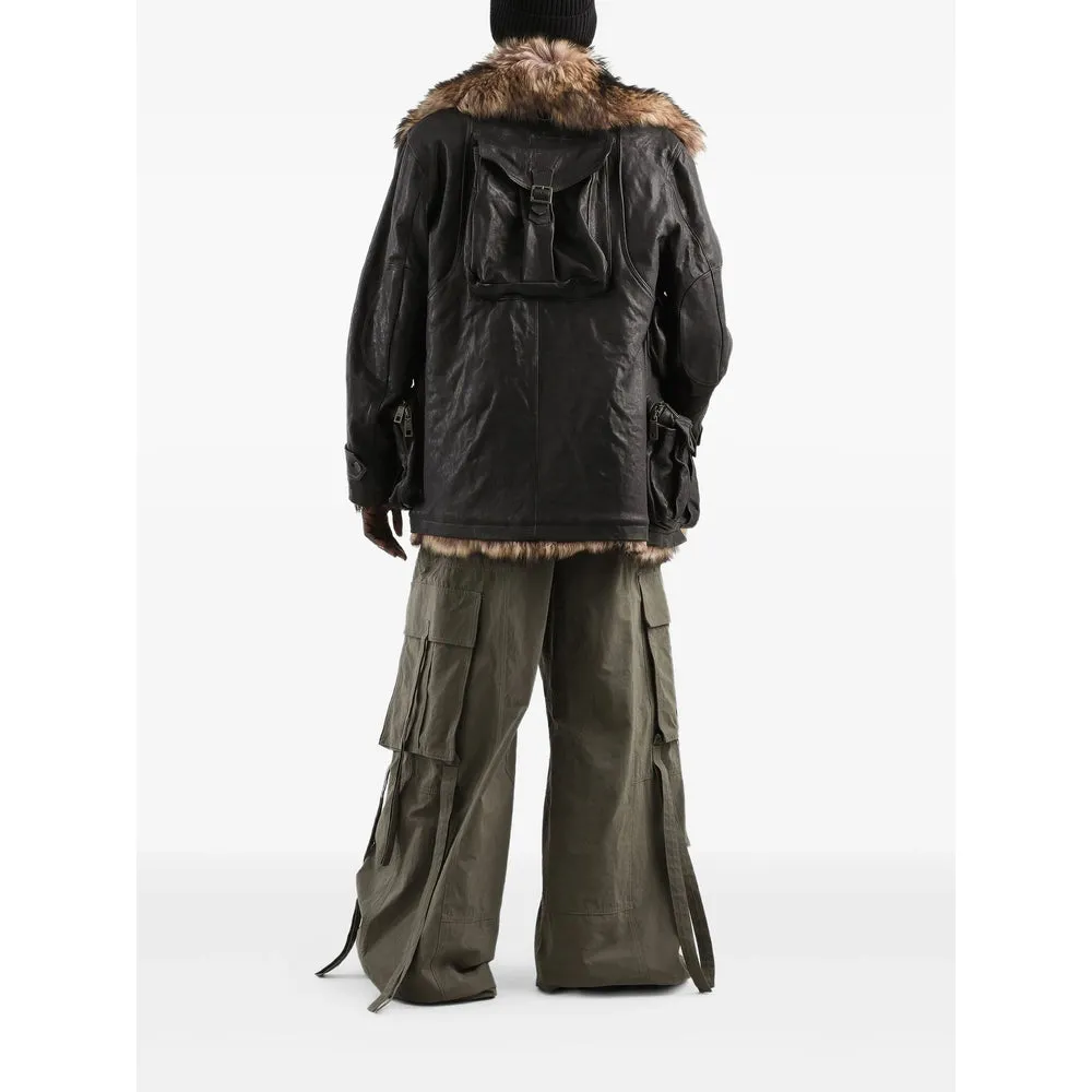 Green Cargo Drawstring Trousers sold by Lord & Taylor product image thumbnail 3