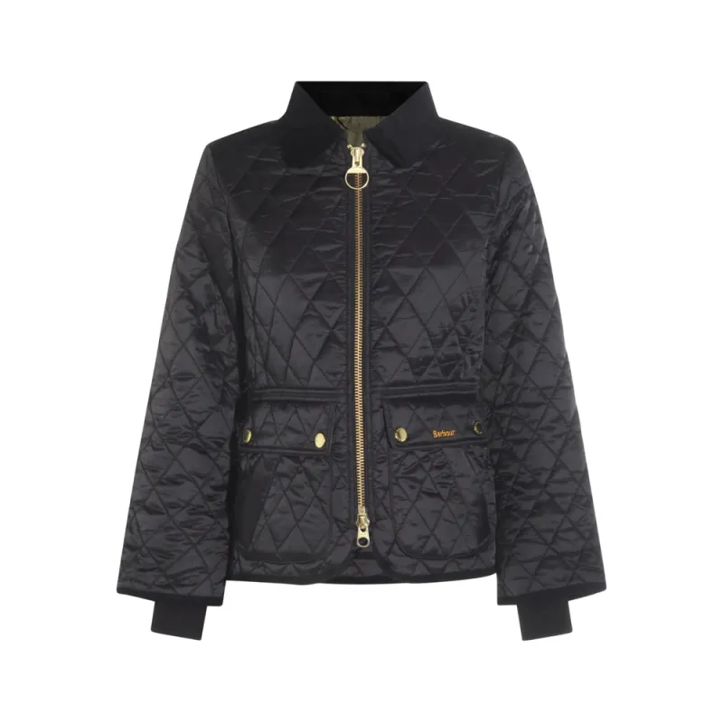 Diamond-Quilted Zip Jacket sold by Lord & Taylor