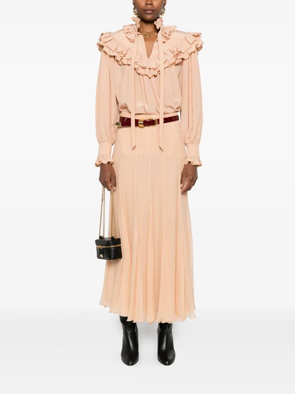 SILK LONG SKIRT sold by Lord & Taylor product image thumbnail 5