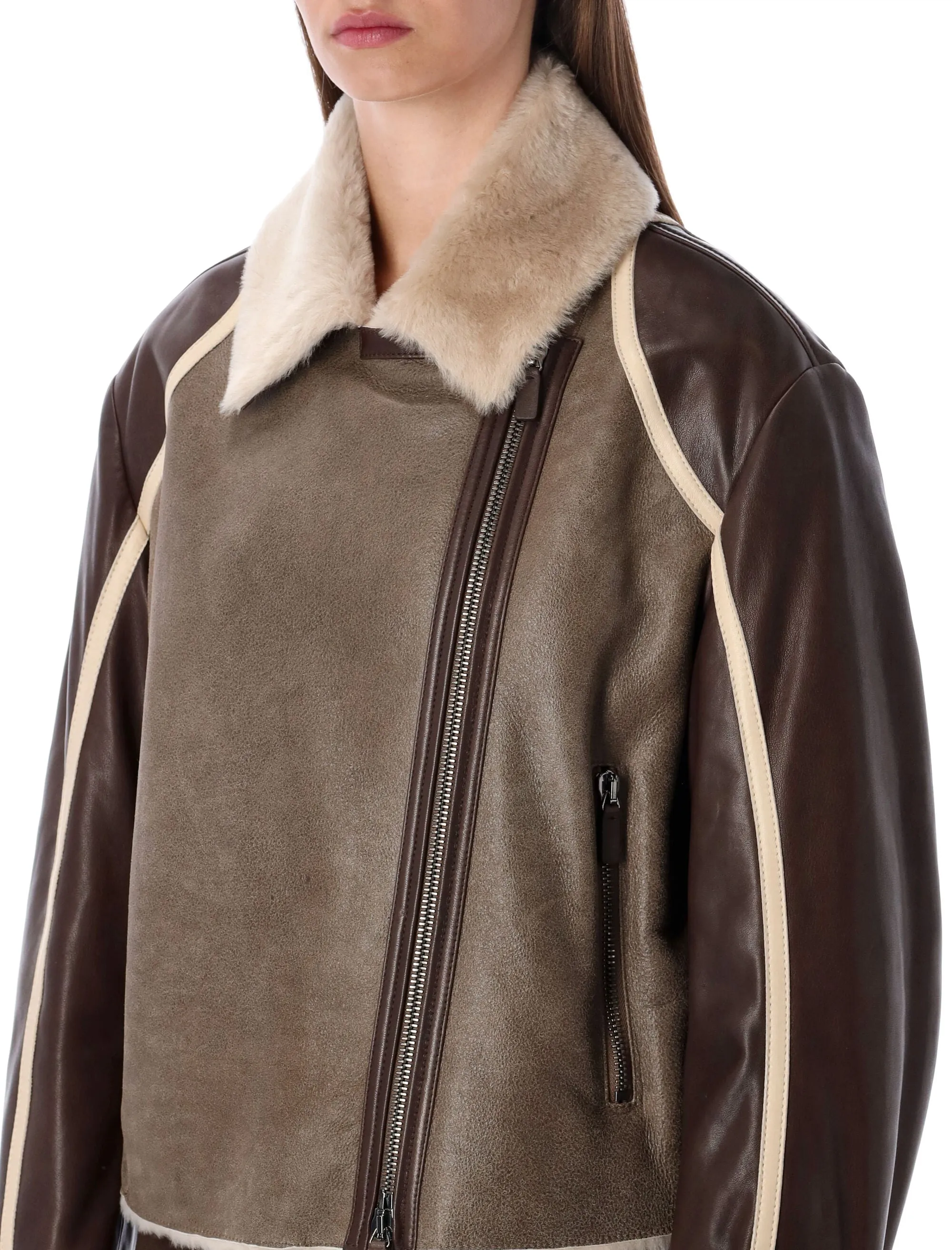 LEATHER JACKET sold by Lord & Taylor product image thumbnail 3
