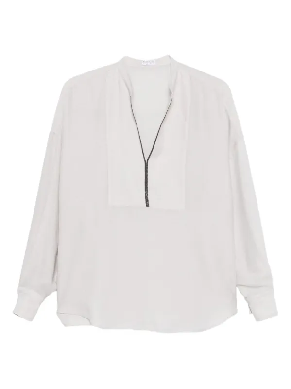 V-NECKED BLOUSE sold by Lord & Taylor