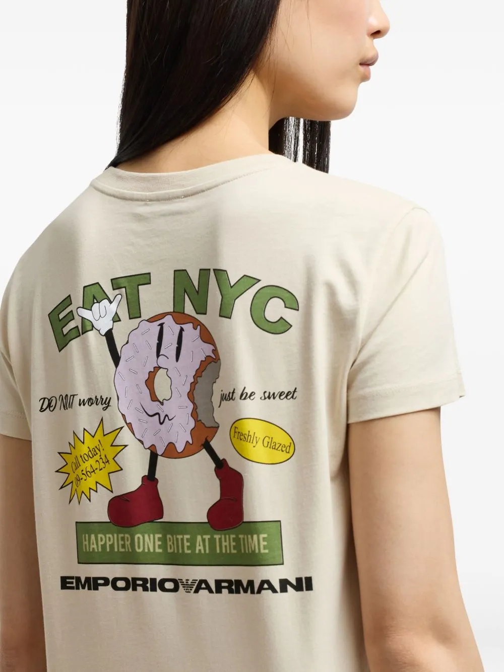 LOGO COTTON T-SHIRT sold by Lord & Taylor product image thumbnail 4