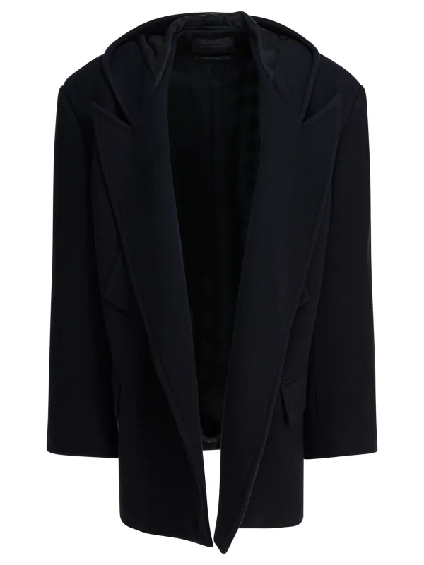 SHORT COAT WITH HOOD sold by Lord & Taylor