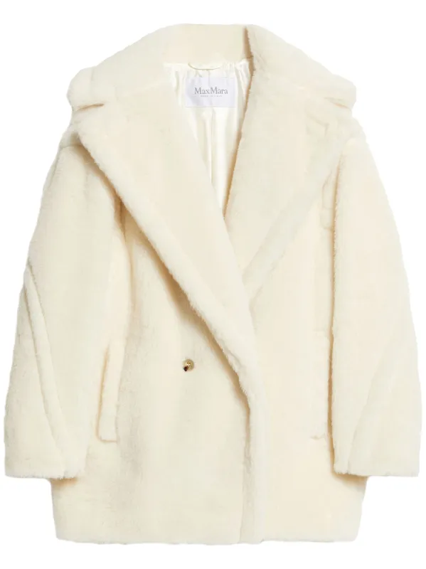 OLGA - TEDDY BEAR ICON COAT SHORT IN ALPACA AND WOOL sold by Lord & Taylor
