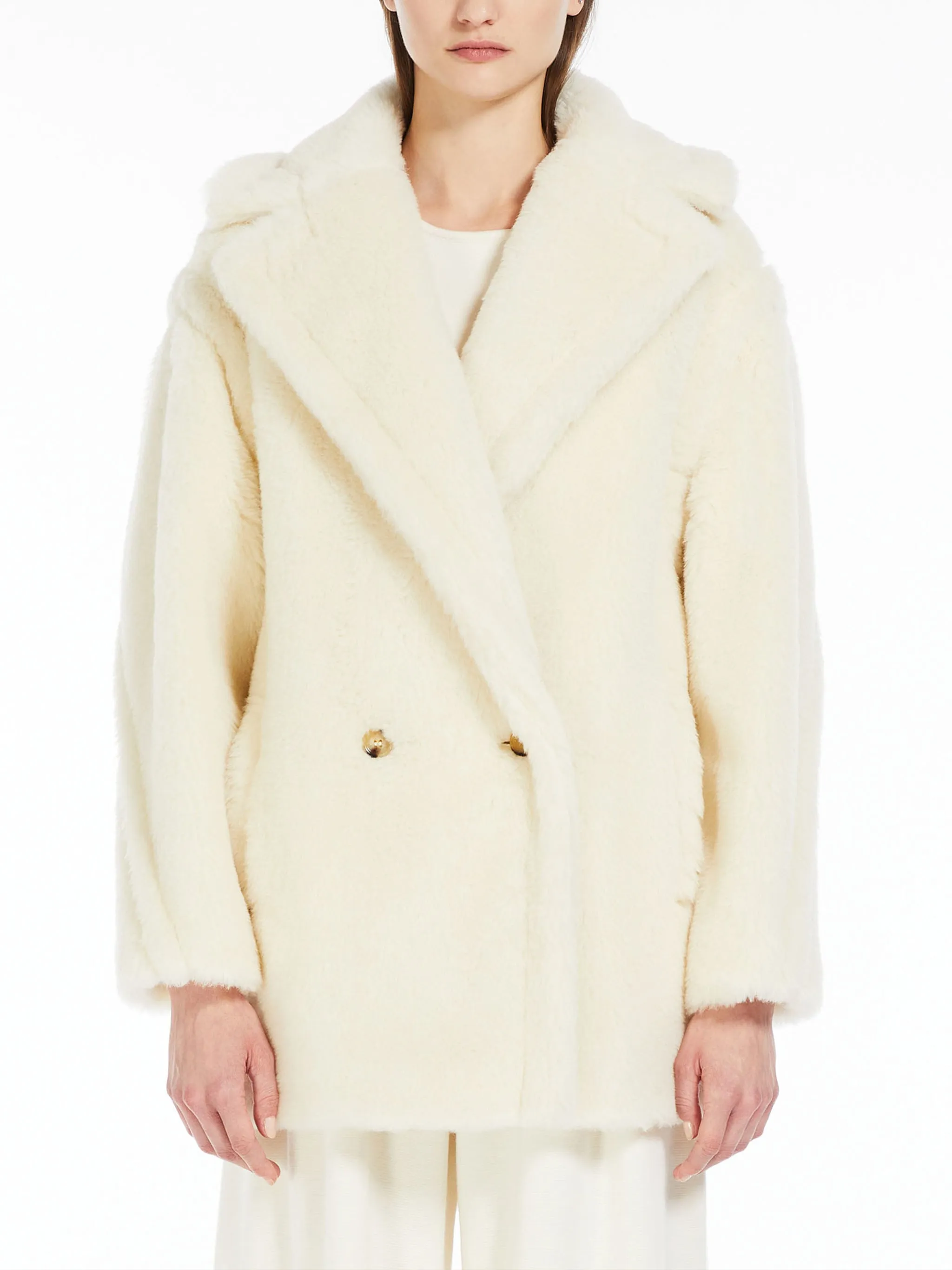 OLGA - TEDDY BEAR ICON COAT SHORT IN ALPACA AND WOOL sold by Lord & Taylor product image thumbnail 2
