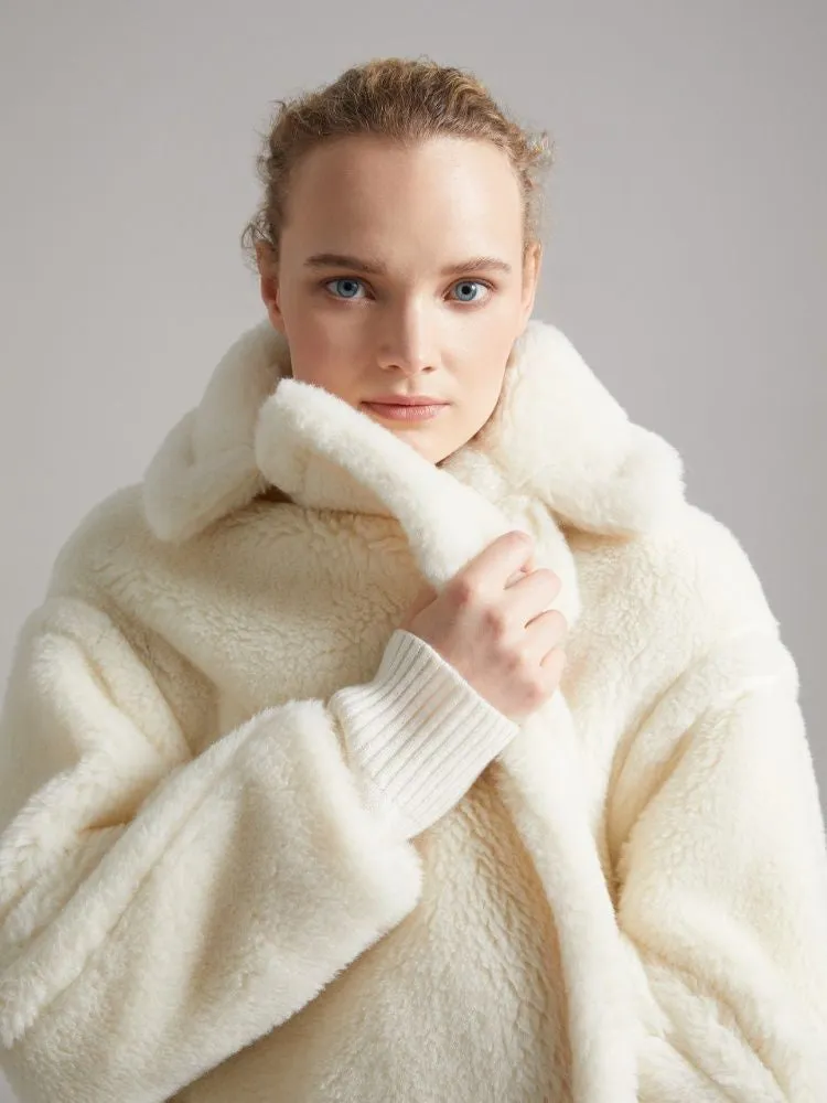 TEDGIRL - TEDDY BEAR ICON COAT IN ALPACA AND WOOL sold by Lord & Taylor product image thumbnail 5