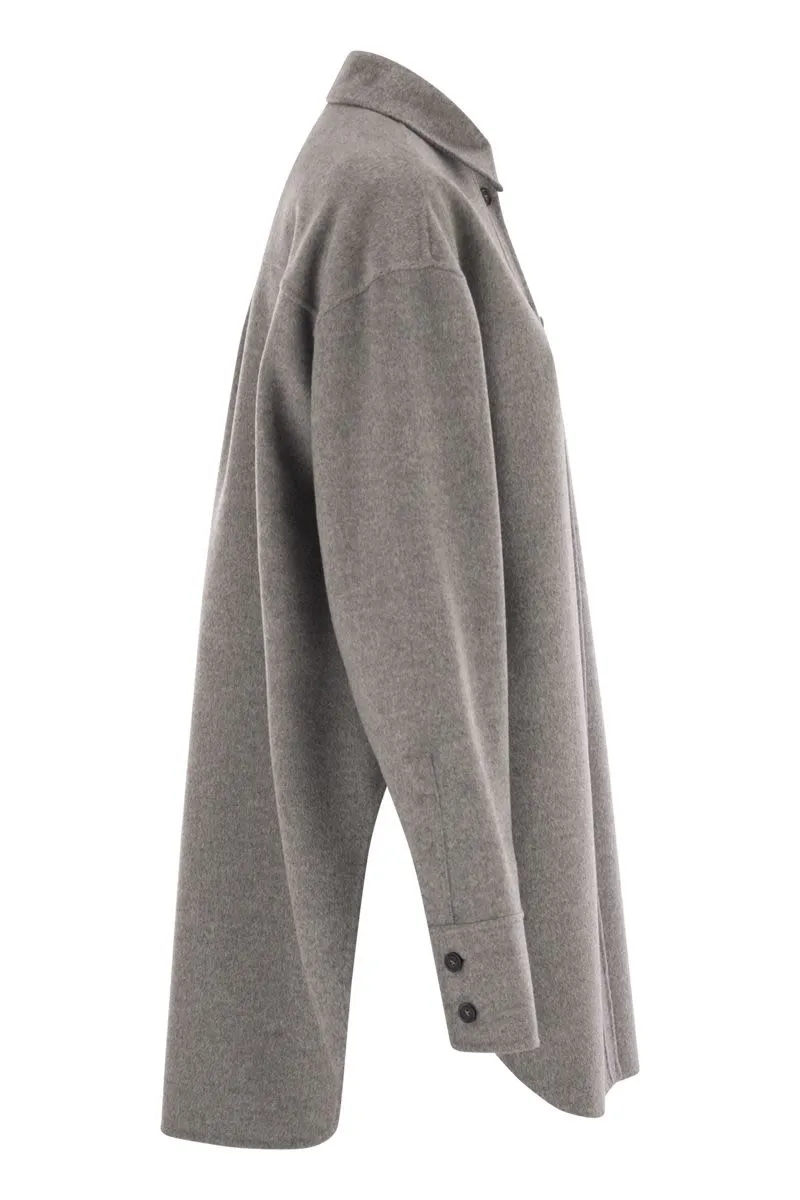 RIBER - OVERSIZED SHIRT IN DOUBLE FABRIC sold by Lord & Taylor product image thumbnail 3