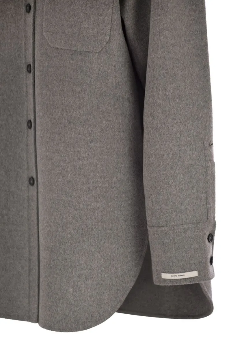 RIBER - OVERSIZED SHIRT IN DOUBLE FABRIC sold by Lord & Taylor product image thumbnail 4