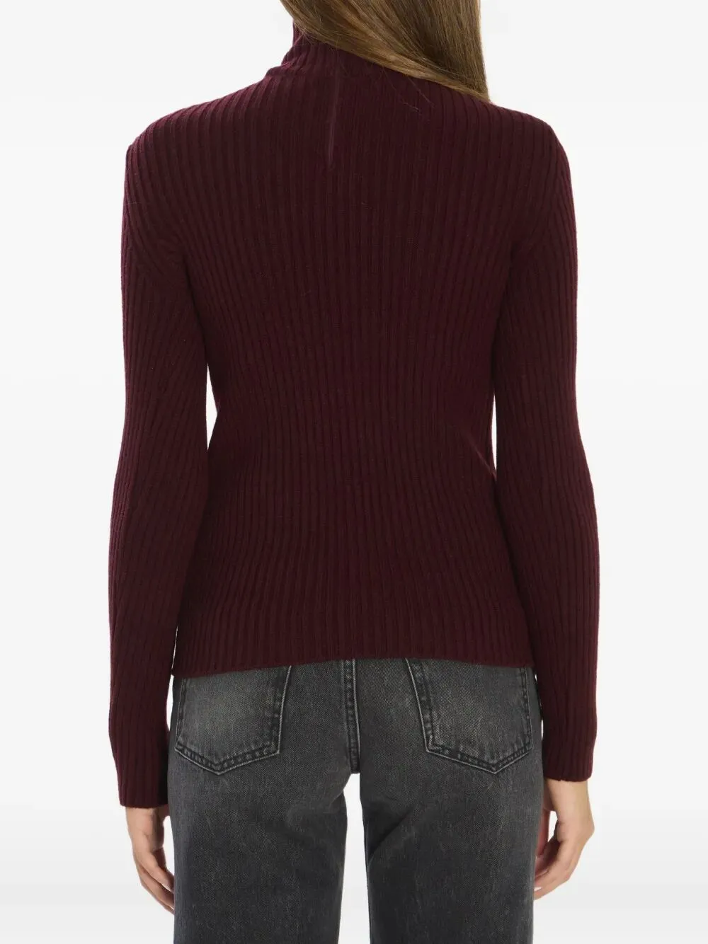 ARAL1234 - RIBBED WOOL AND CASHMERE TURTLENECK JUMPER sold by Lord & Taylor product image thumbnail 3