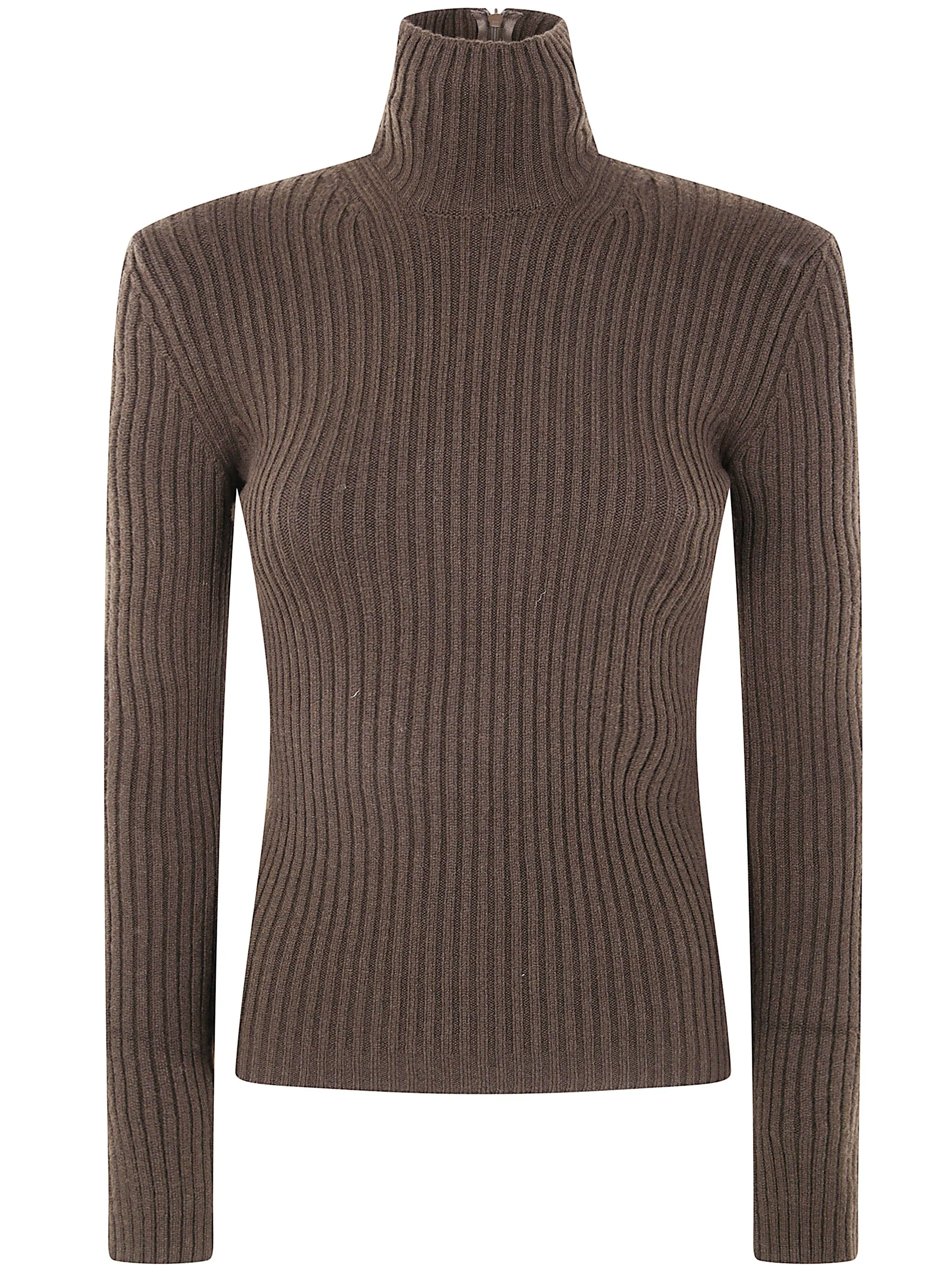 ARAL1234 - RIBBED WOOL AND CASHMERE TURTLENECK JUMPER sold by Lord & Taylor product image thumbnail 4