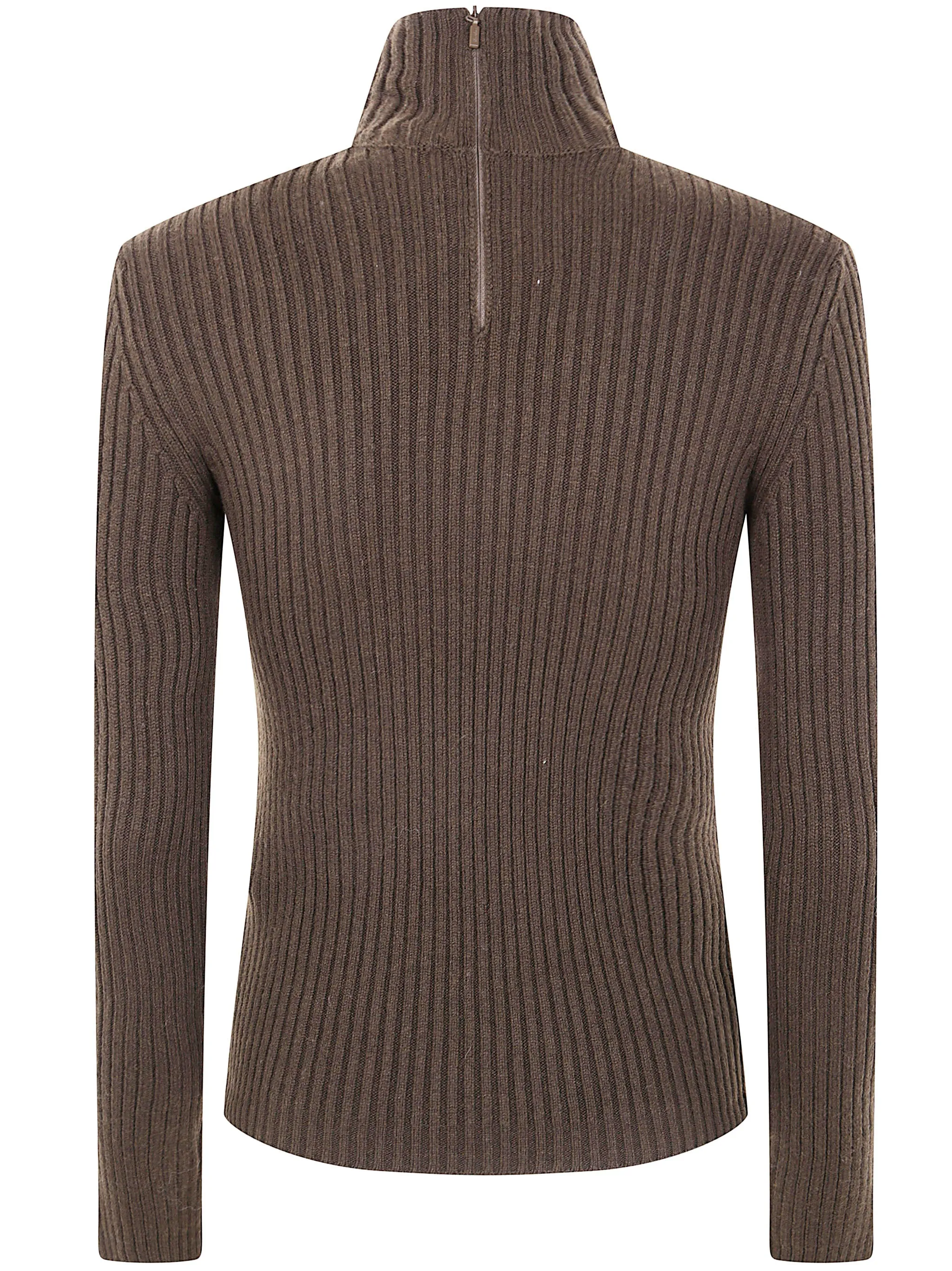 ARAL1234 - RIBBED WOOL AND CASHMERE TURTLENECK JUMPER sold by Lord & Taylor product image thumbnail 5