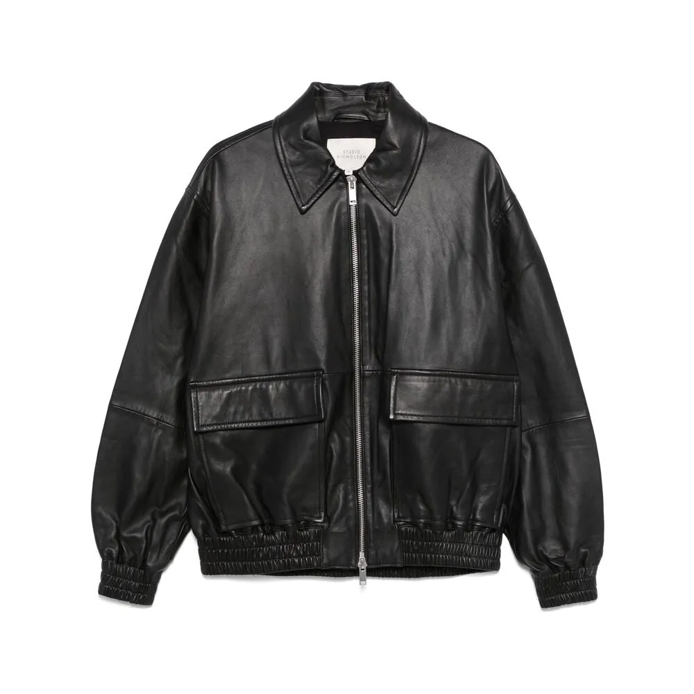 Lambskin Two-Way Zip Jacket sold by Lord & Taylor