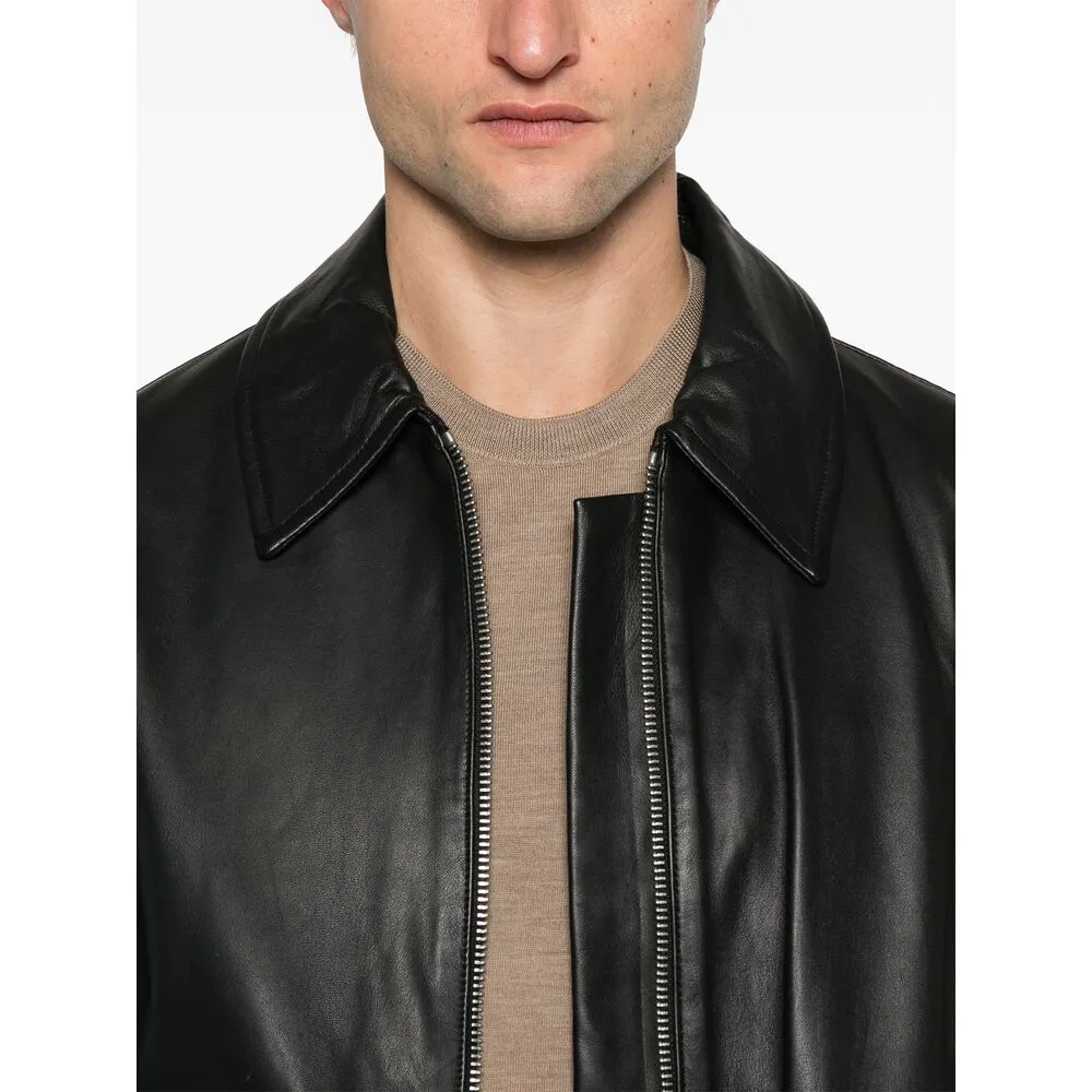 Lambskin Two-Way Zip Jacket sold by Lord & Taylor product image thumbnail 2