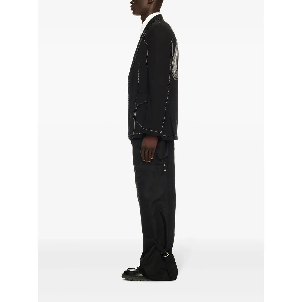 Off-White Black Jacket sold by Lord & Taylor product image thumbnail 3