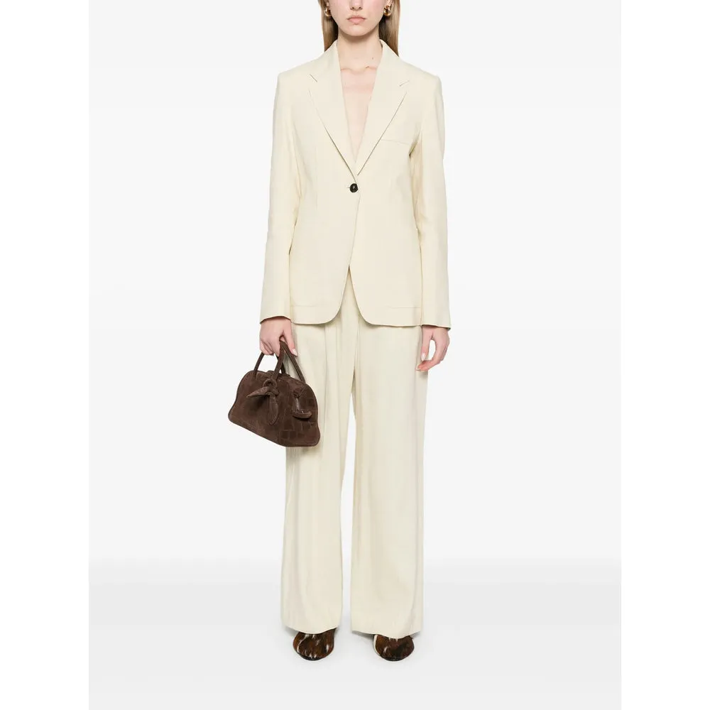 Light Beige Straight Trousers sold by Lord & Taylor product image thumbnail 4