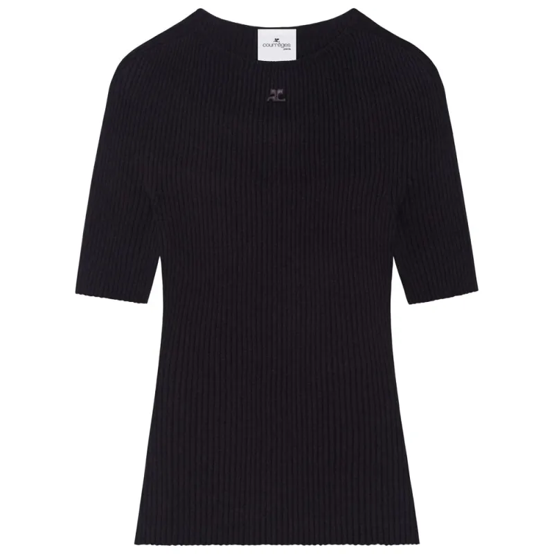 Courrèges Black Sweater sold by Lord & Taylor
