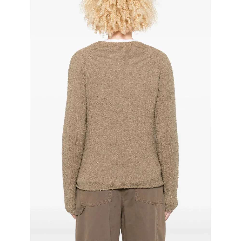 Khaki Crew Neck Sweater sold by Lord & Taylor product image thumbnail 2