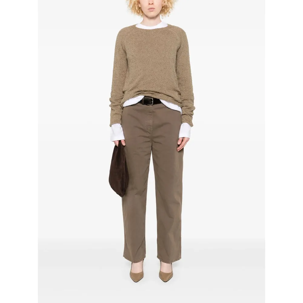Khaki Crew Neck Sweater sold by Lord & Taylor product image thumbnail 3