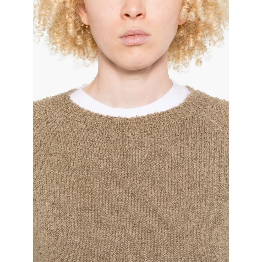 Khaki Crew Neck Sweater sold by Lord & Taylor product image thumbnail 4