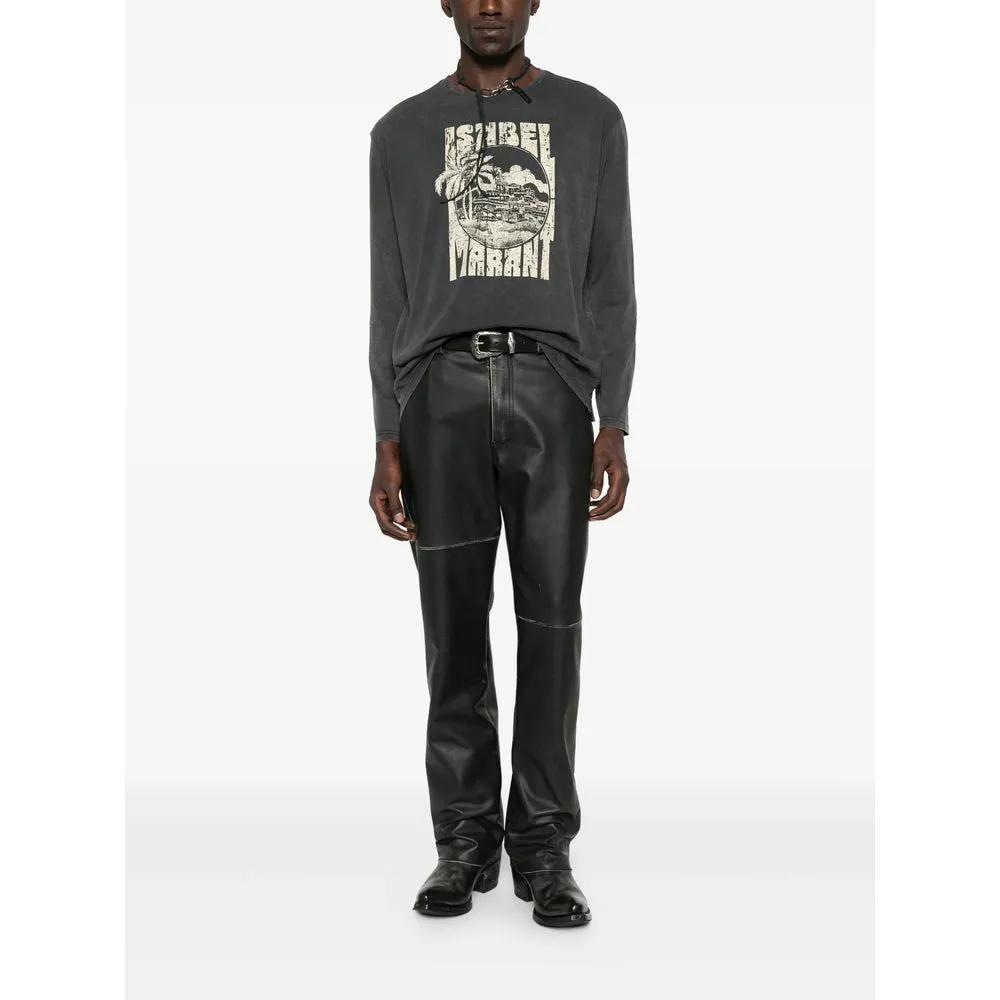 Isabel Marant Faded Grey T-Shirt sold by Lord & Taylor product image thumbnail 3