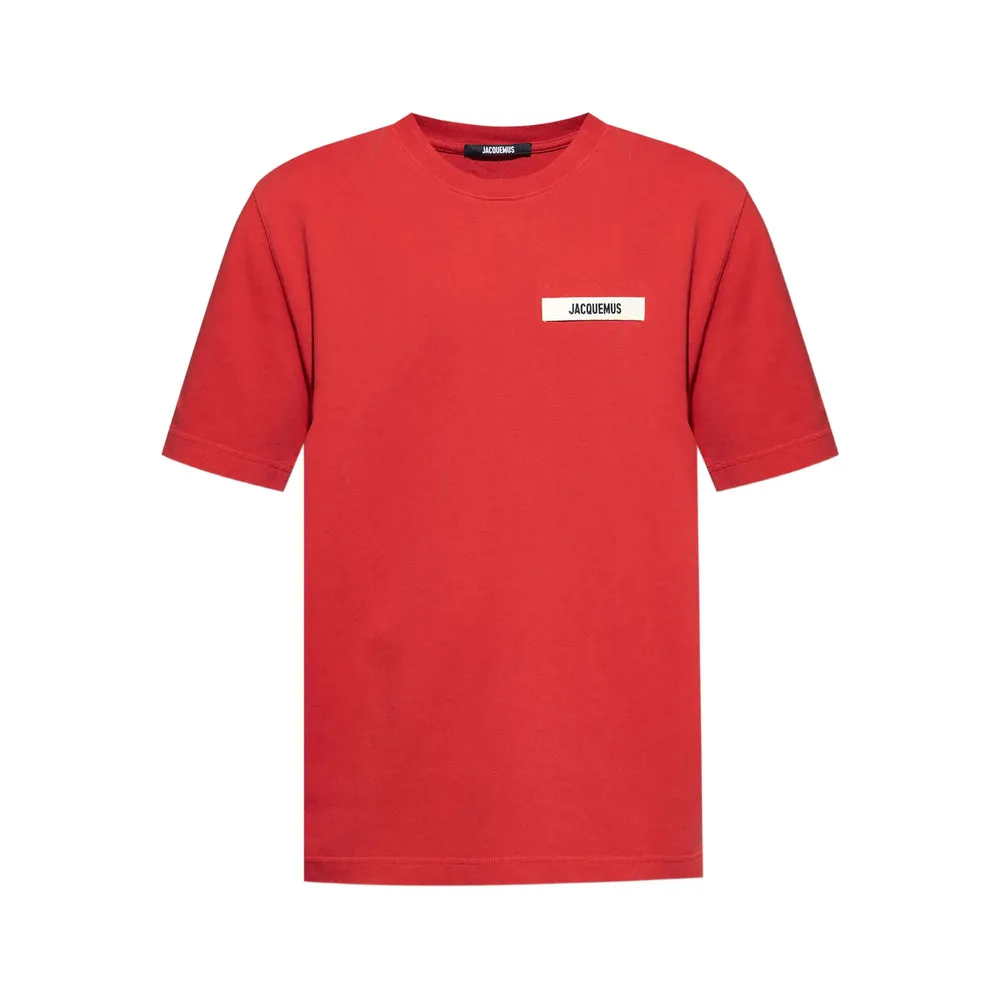 Jacquemus Red Logo T-Shirt sold by Lord & Taylor