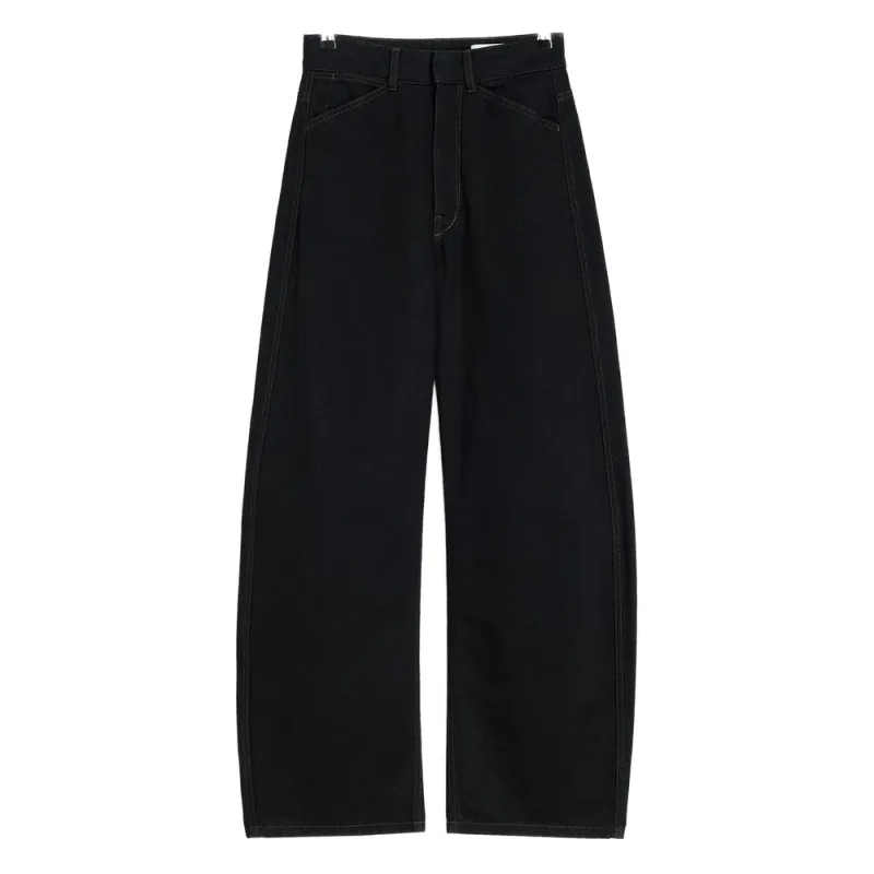 Lemaire Black Wide-Leg Pants sold by Lord & Taylor