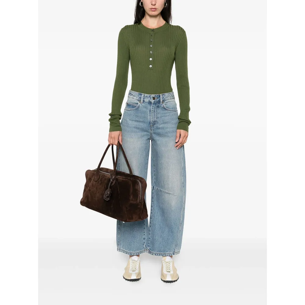 Wide Leg Denim Jeans sold by Lord & Taylor product image thumbnail 4