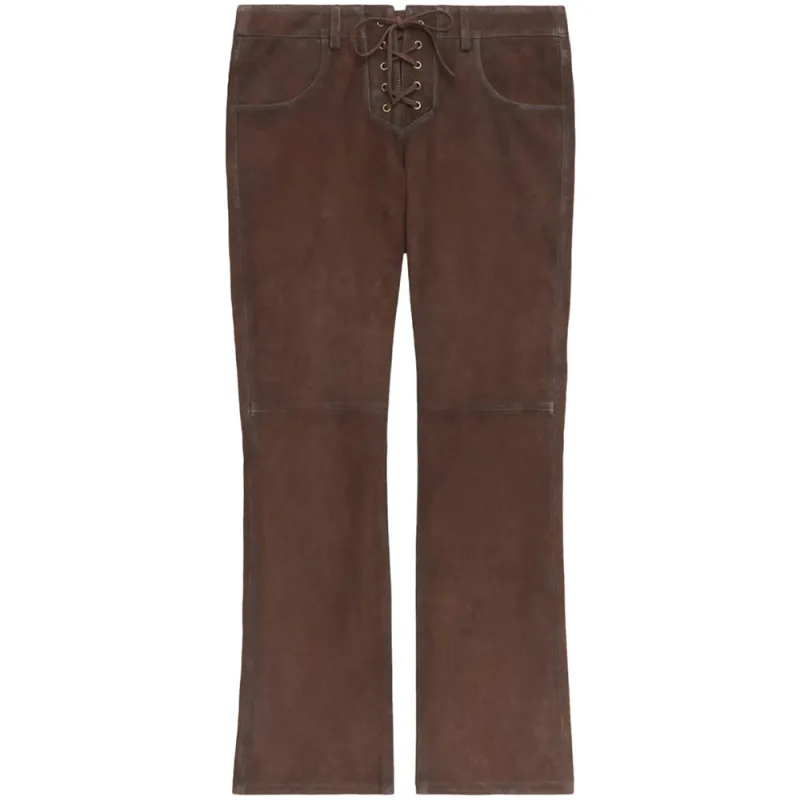Isabel Marant Cognac Brown Pants sold by Lord & Taylor