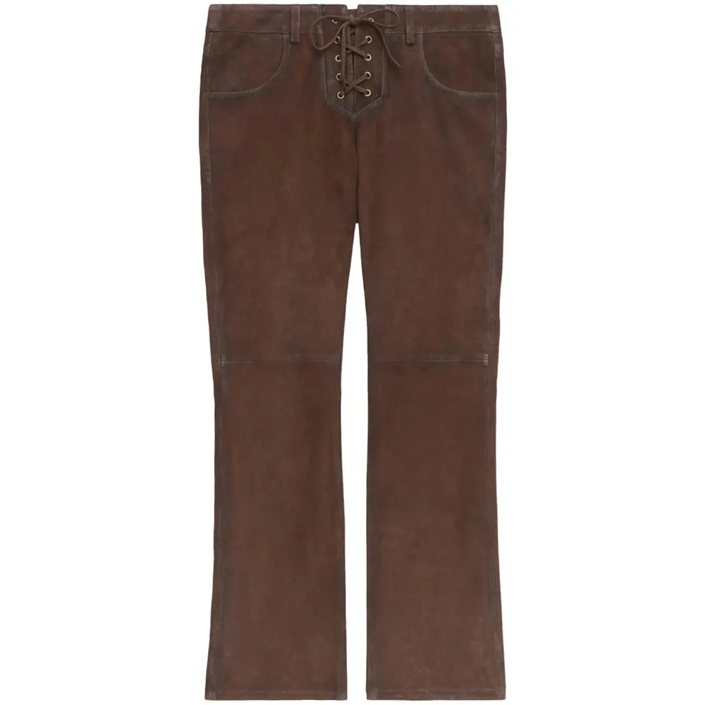 Isabel Marant Cognac Brown Pants sold by Lord & Taylor