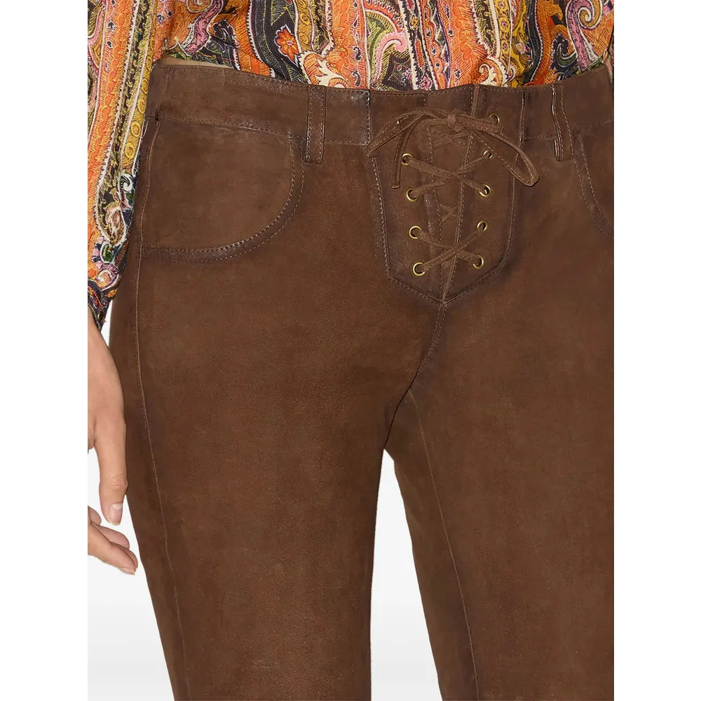 Isabel Marant Cognac Brown Pants sold by Lord & Taylor product image thumbnail 3
