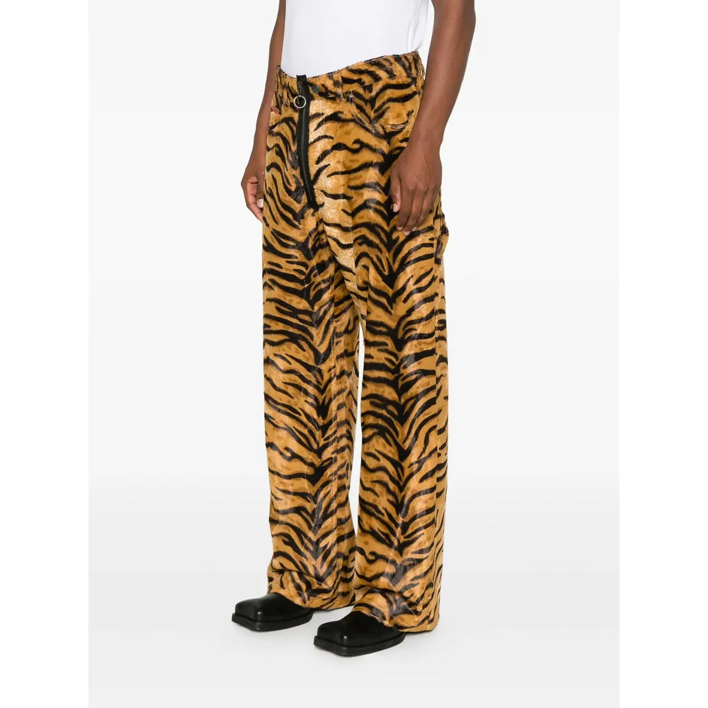 Martine Rose Brown Tiger Print Pants sold by Lord & Taylor product image thumbnail 3
