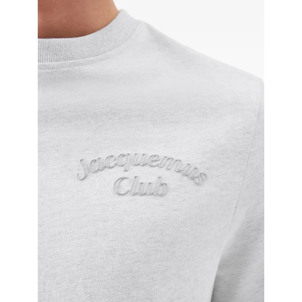 Jacquemus Light Grey T-Shirt sold by Lord & Taylor product image thumbnail 3