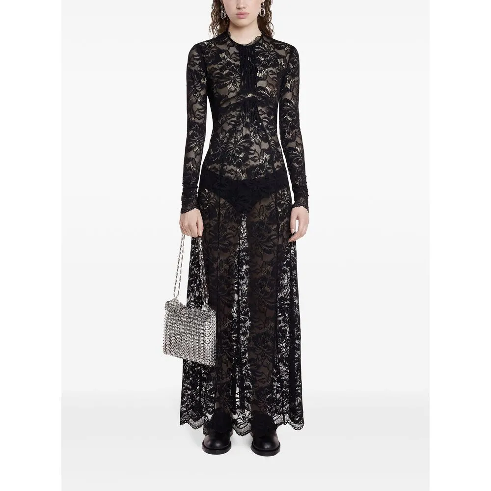 Rabanne Black Lace Dress sold by Lord & Taylor product image thumbnail 4