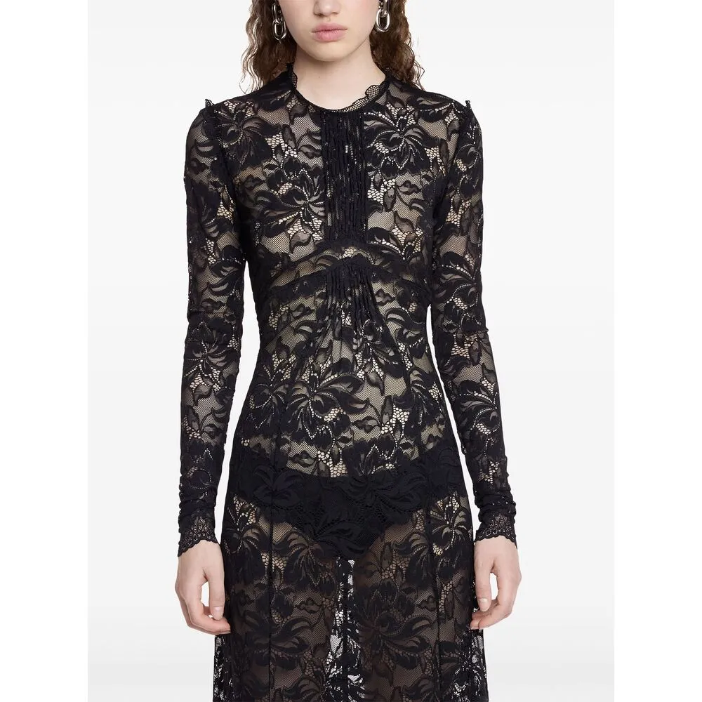 Rabanne Black Lace Dress sold by Lord & Taylor product image thumbnail 5