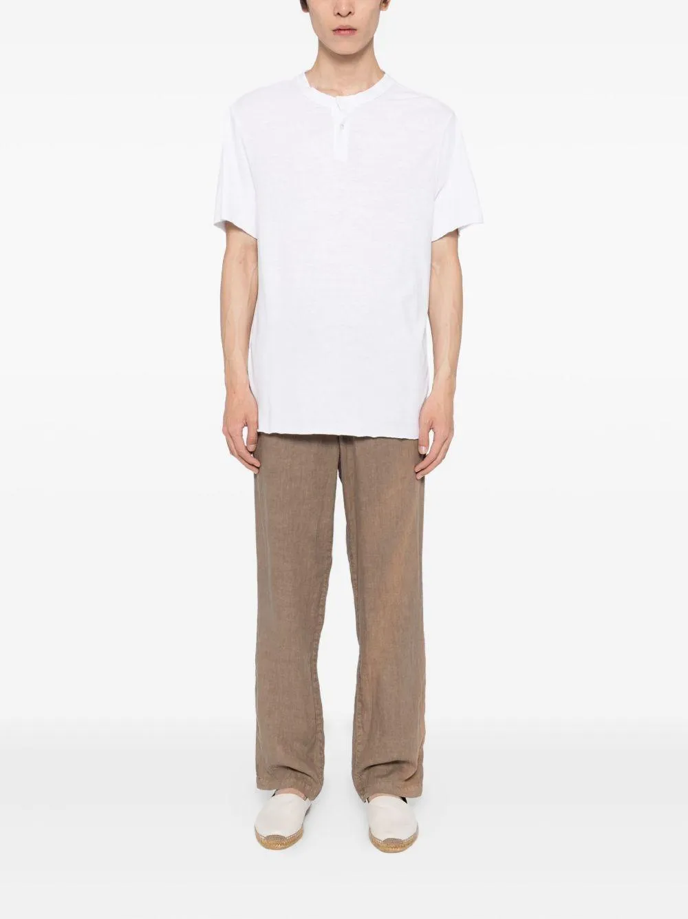 James Perse Slub T-Shirt sold by Lord & Taylor product image thumbnail 3