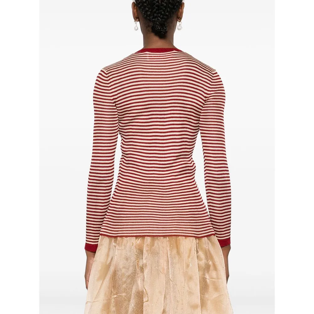 Valentino Red Crew Neck Sweater sold by Lord & Taylor product image thumbnail 2